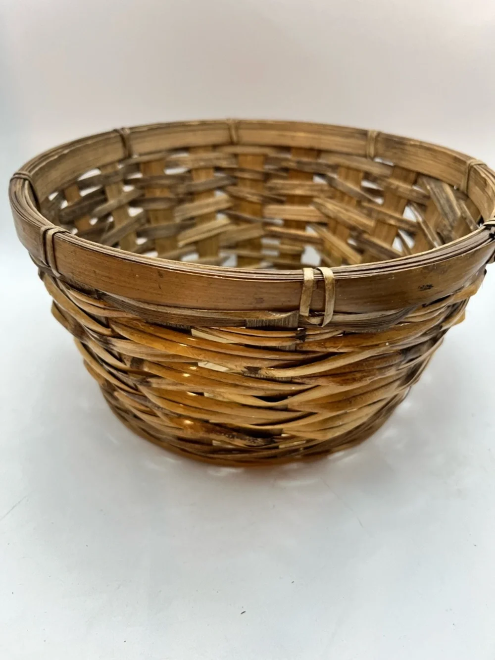 Natural Woven Brown Storage Basket - Home Accents